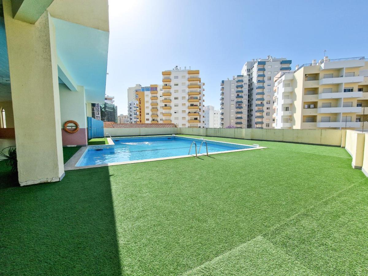 Apartamento Praia Rocha Vista Mar Ambar Portimão Eksteriør bilde