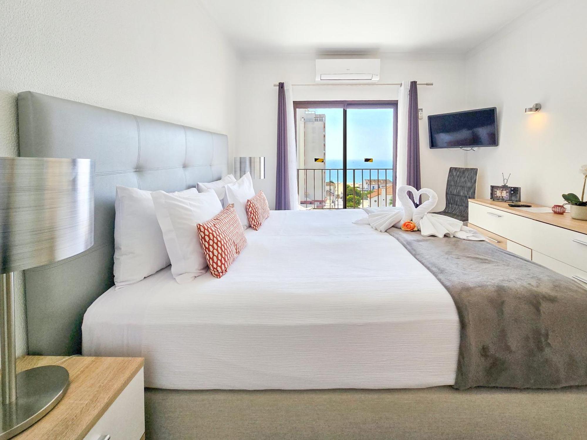 Apartamento Praia Rocha Vista Mar Ambar Portimão Eksteriør bilde