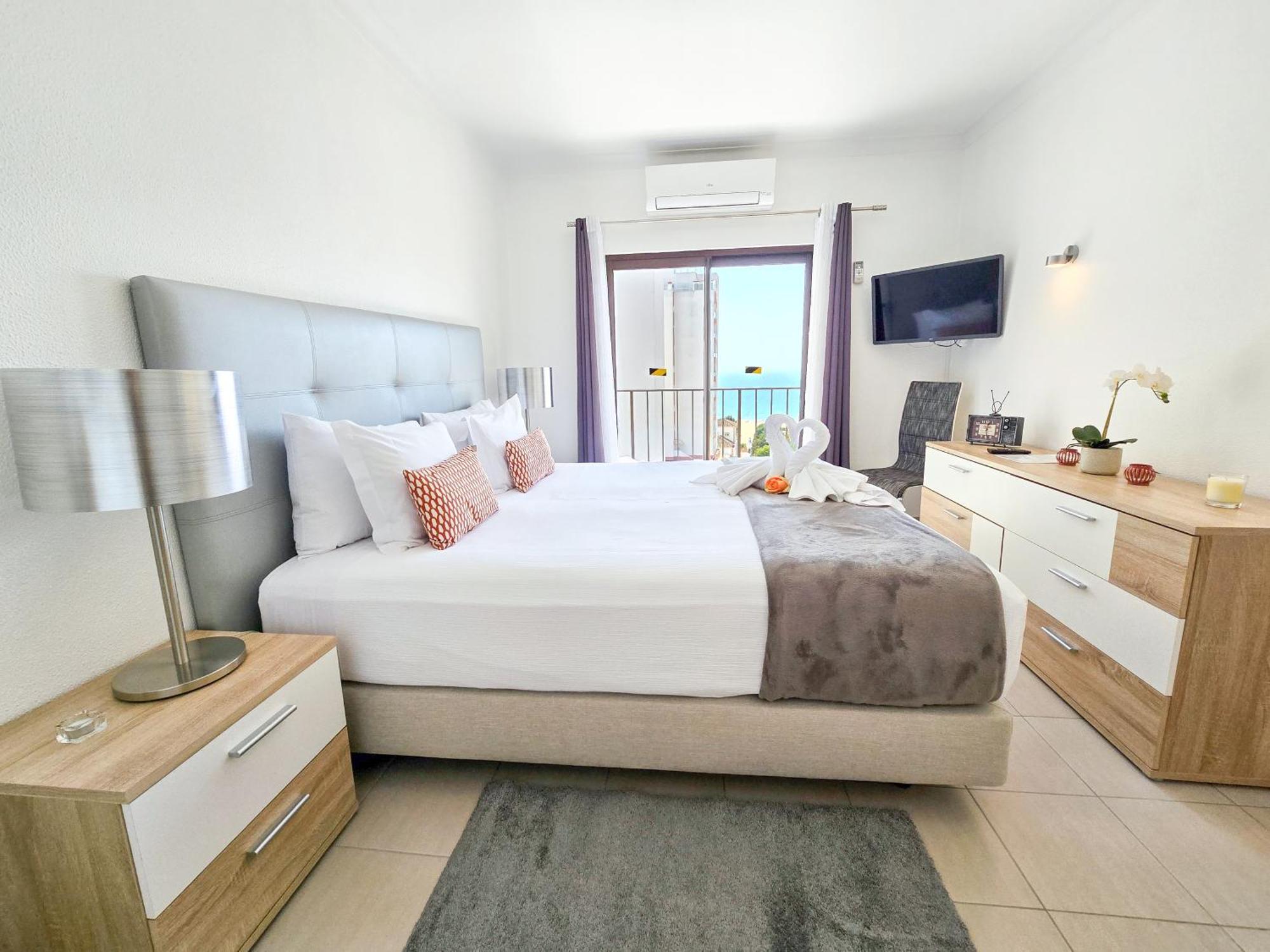 Apartamento Praia Rocha Vista Mar Ambar Portimão Eksteriør bilde